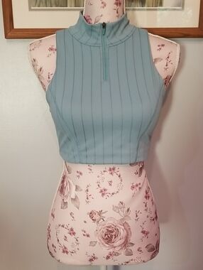 JoyLab Blue Crop Top